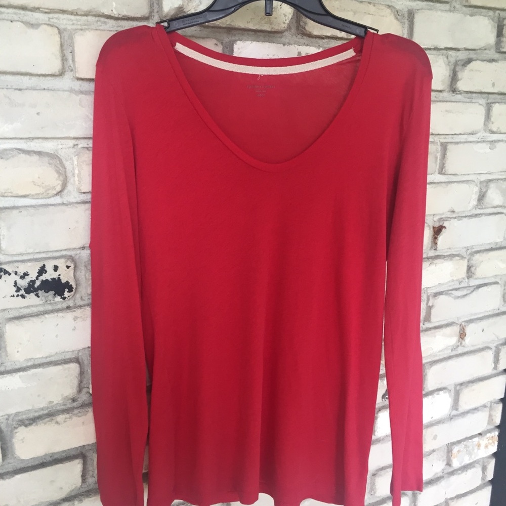 Victoria secret red top